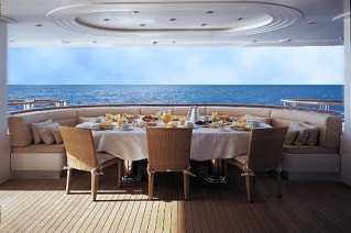 LINDA LOU - The Main Aft Deck